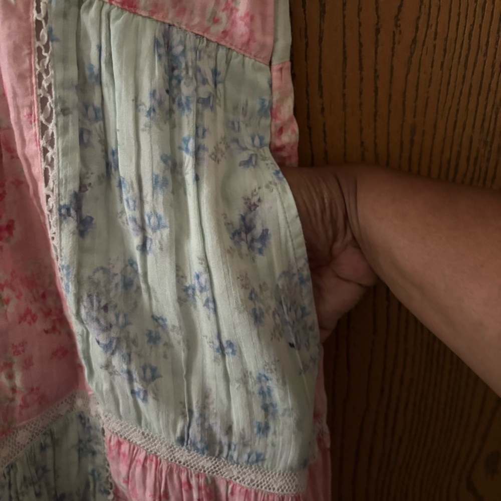 Loveshackfancy Nessie Patchwork Cottagecore Dress NWOT Sz 2 - Picture 3 of 6